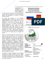 Rusia - Wikipedia, La Enciclopedia Libre