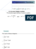 Inverse Trigonometric Substitution Integrals