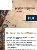 Survey Instrumentation