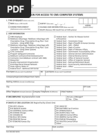 Access Form To Obama Care