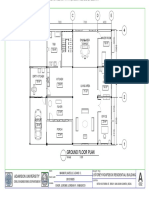 A B C D E: Ground Floor Plan
