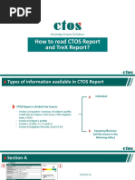 CTOS Credit Sample Score PDF