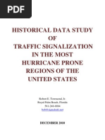 Download Historical Data Study of Traffic Signalization in the Most Hurricane Prone Regions of the United States by Bob Townsend SN46814482 doc pdf