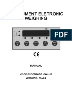 Manual Electronic Weigher Mod. M1 PDF