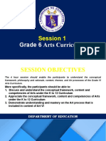 Grade 6 Arts Curriculum: Session 1