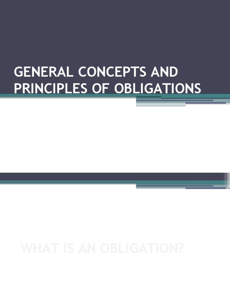 Principles of Legal Obligations Explained | PDF | Negligence | Acquittal