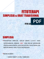 Fitoterapi Simplisia Dan Ot PDF