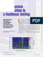 Linear System Identification in A Nonlinear Setting