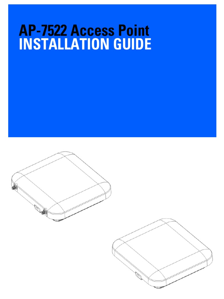 Ap7522 Access Point Installation Guide en Us PDF | PDF | Domain Name ...