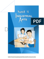 Industrial Arts Unit 4 - Learning Material PDF
