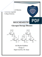 Biochemistry: Glycogen Storage Diseases