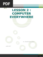 Lesson 2: Computer Everywhere