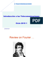 Introducción A Las Telecomunicaciones: Unmsm - Fiee E.P. Ingenieria de Telecomunicaciones