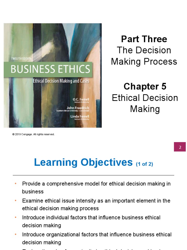Ethical Decision Making | PDF | Rights | Value (Ethics)