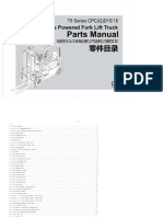 CPCD15-18T8 Forklift Manual