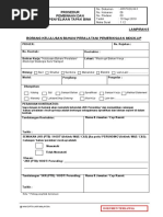 Borang Kelulusan Baru Pdf