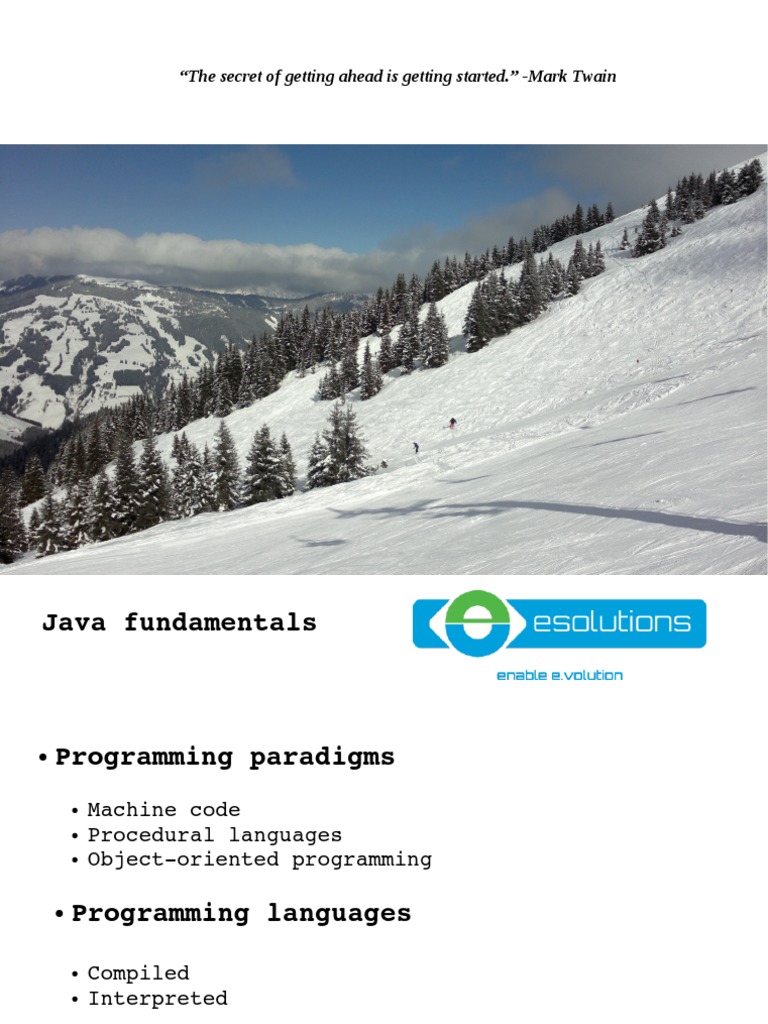 Java Fundamentals PDF | PDF | Class (Computer Programming ...