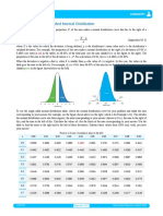 Appendix 03: Single-Sided Normal Distribution: Green