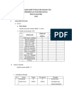 ANALISIS KEBUTUHAN UKS