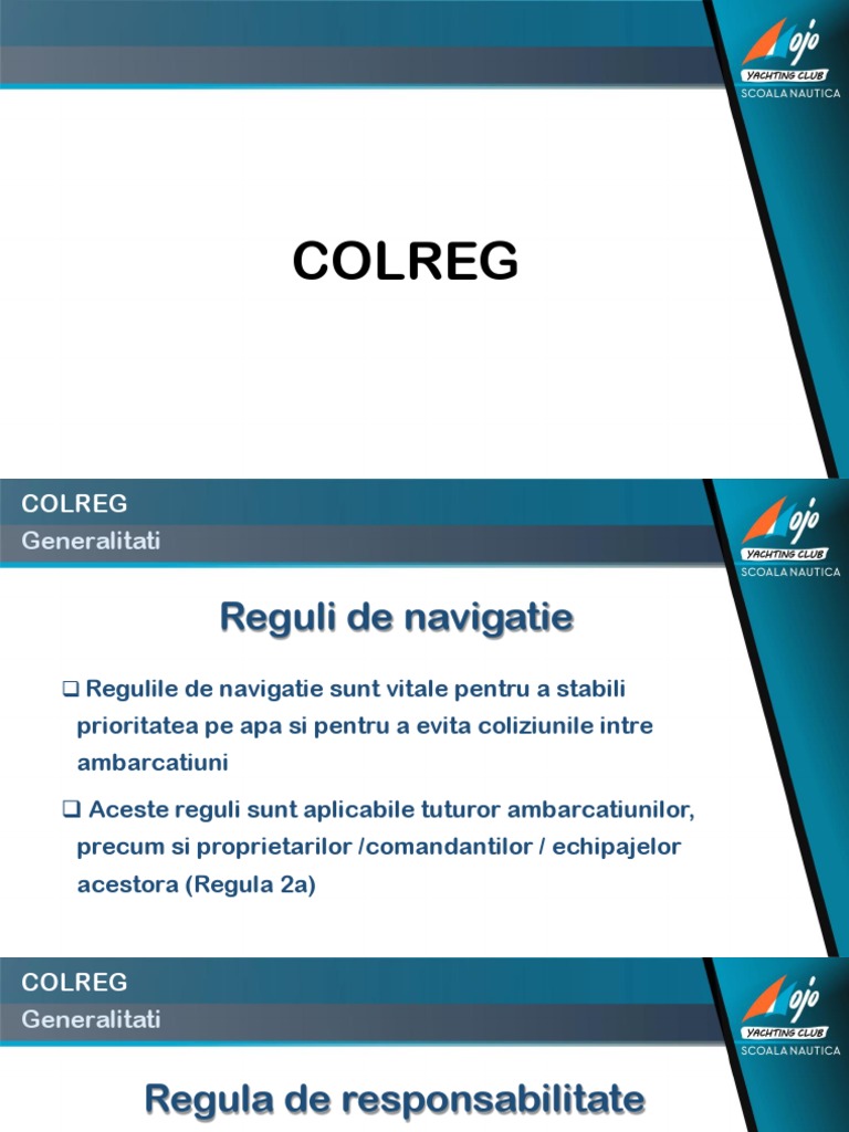 Colreg PDF | PDF