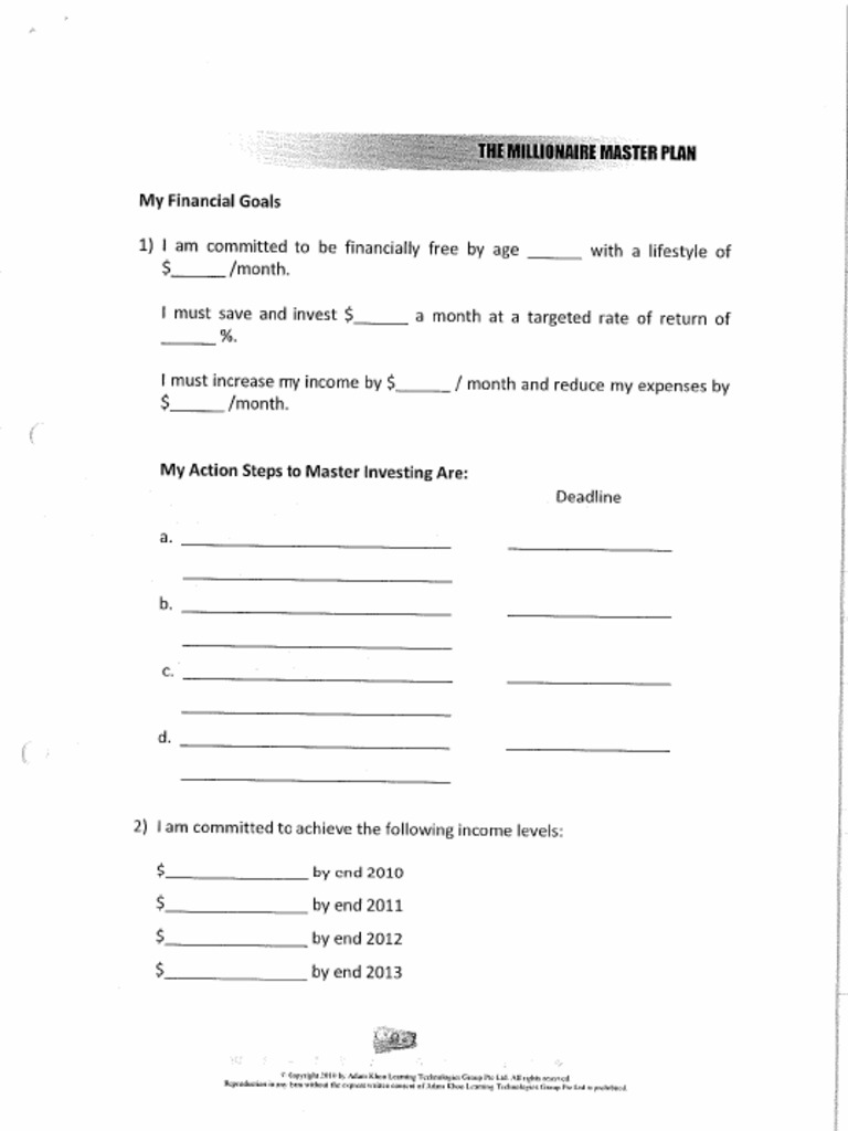 6) Adam Khoo Wealth Academy Investor PDF