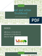 Rural and Urban Livelihood: Made by Saarvari and Teena
