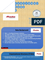 Organizational Structure Policy of Bata