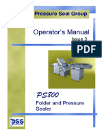 Operator's Manual: Pressure Seal Group