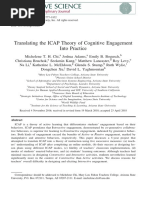 Translating The ICAP Theory of Cognitive Engagement Into Practice