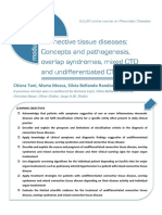 Connective Tissue Diseases: Concepts and Pathogenesis, Overlap Syndromes, Mixed CTD and Undifferentiated CTD