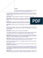 Title XV Guaranty Nature and Extent of Guaranty