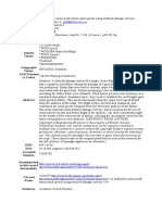 A Method To Assess Peak Storm Wind Speeds Using Detailed Damage Surveys.