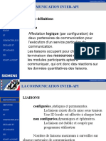 Quelques Définitions Liaison: La Communication Inter-Api