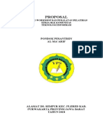 Proposal BLK Komunitas PP Al Maarif 2019