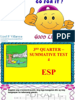 Q3 - Summative Test #4 in All Subjects