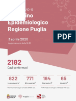 Bollettino epidemiologico Regione Puglia 03-04