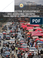 SIGAR-18-38-LL-private Sector-Econ-Lessons Learned PDF