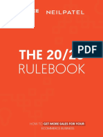 THE 20/20 Rulebook: How To Get More Sales For Your Ecommerce Business