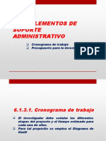 6.1.3. Elementos de Soporte Administrativo