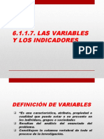 6.1.1.7. Las variables y los Indicadores.pptx