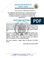 Documento de Posesión