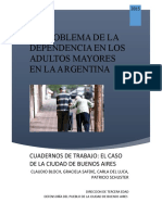 (Bloch Et Al. 2015) El Problema de La Dependencia de Los Adultos Mayores en Argentina PDF