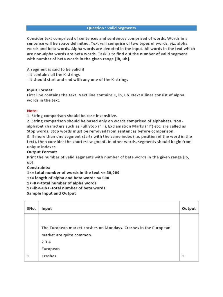 Algorithm Challenges for Coders | PDF | String (Computer Science ...