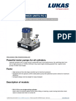 Hydraulic Power Units Po 6: For Single-Acting and Double-Acting Cylinders