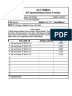 Lista de Presença - nr10