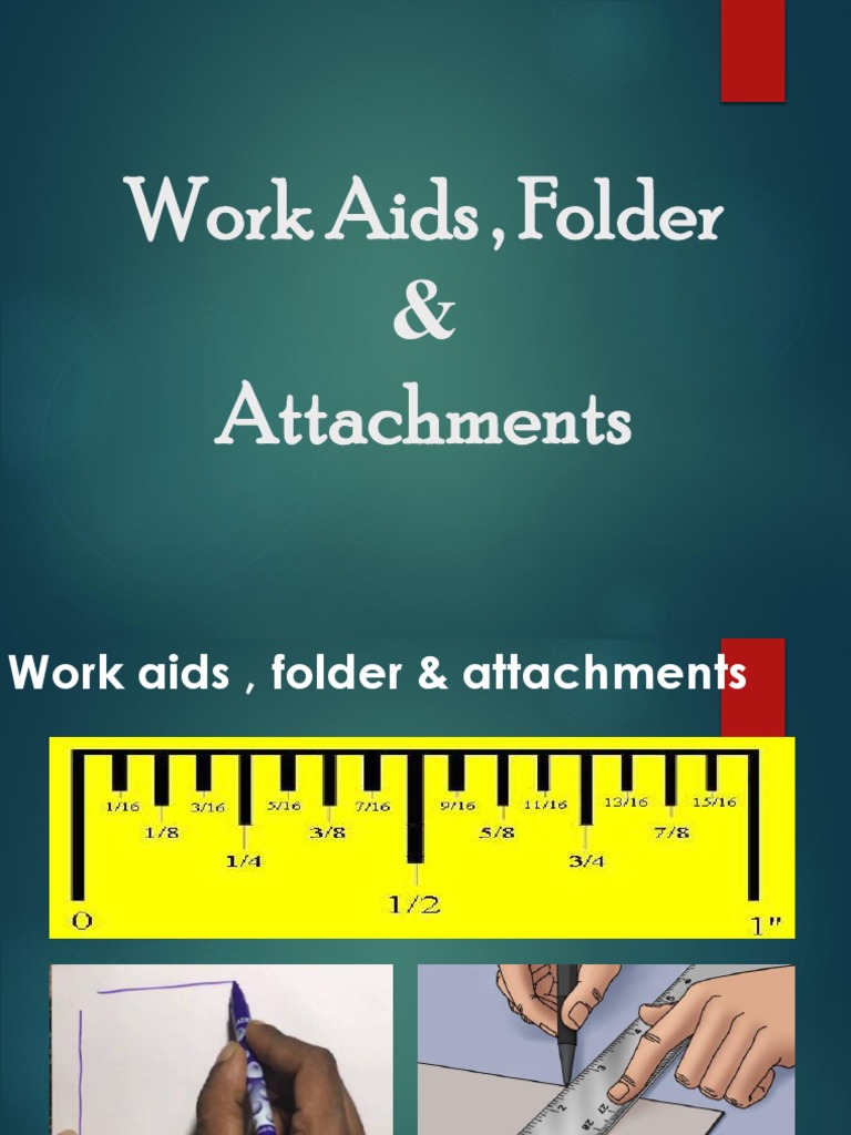 Work Aids, Folders & Attachments An Overview of Essential Sewing Tools