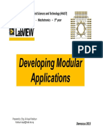 Developing Modular Developing Modular Applications