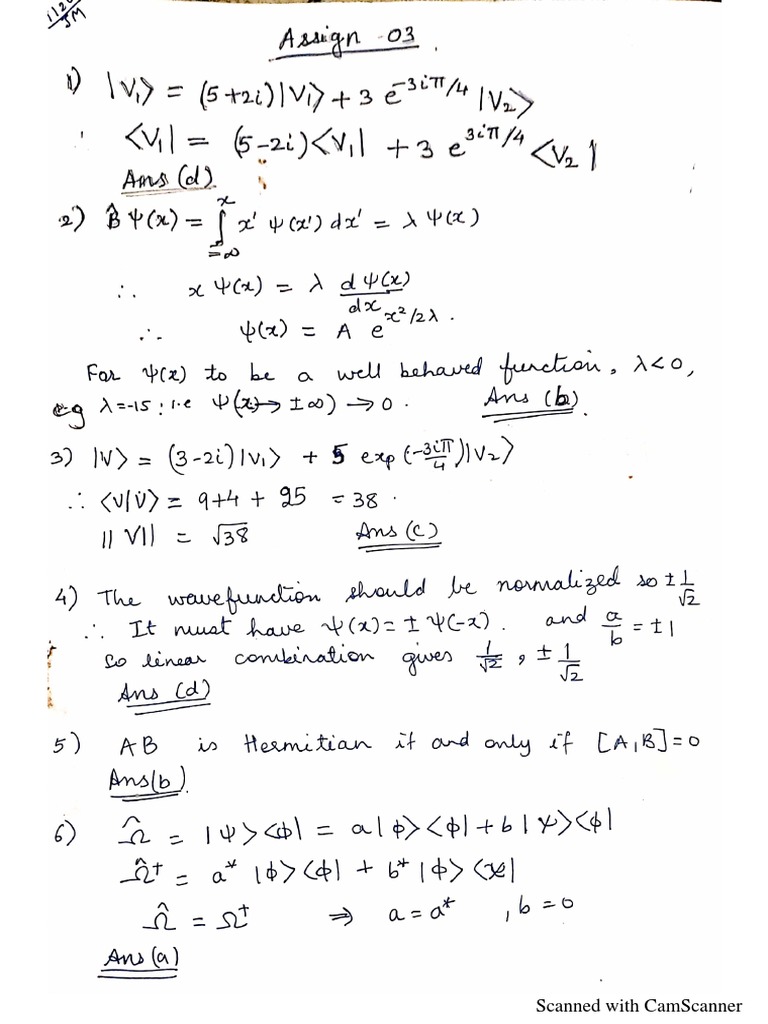Assign 3-Sol | PDF