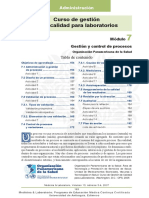 Gestion de Calidad Mdulo 7 PDF