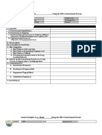 Lesson Exemplar in - Using The IDEA Instructional Process